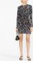 Zadig&Voltaire Radar floral-print embellished silk minidress Zwart - Thumbnail 2