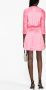 Zadig&Voltaire Realine gathered satin-finish minidress Roze - Thumbnail 4