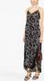 Zadig&Voltaire Risty floral-print silk slip dress Zwart - Thumbnail 3