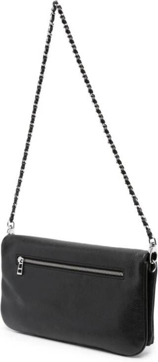 Zadig&Voltaire Rock leren crossbodytas Zwart