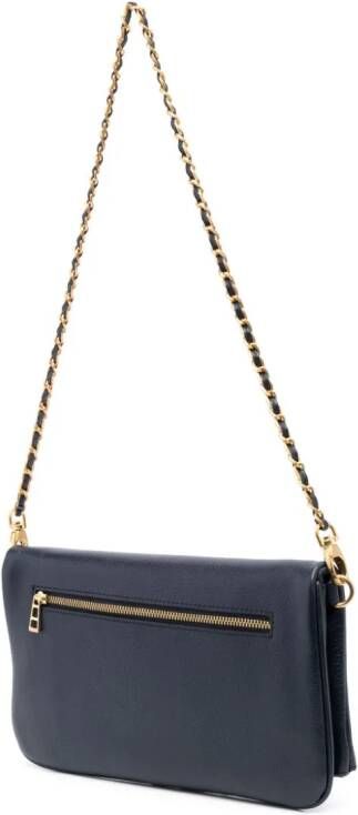 Zadig&Voltaire Rock leren crossbodytas Blauw