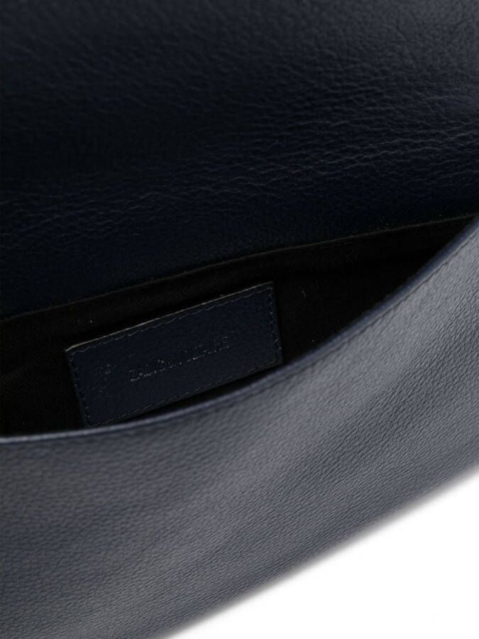 Zadig&Voltaire Rock leren crossbodytas Blauw