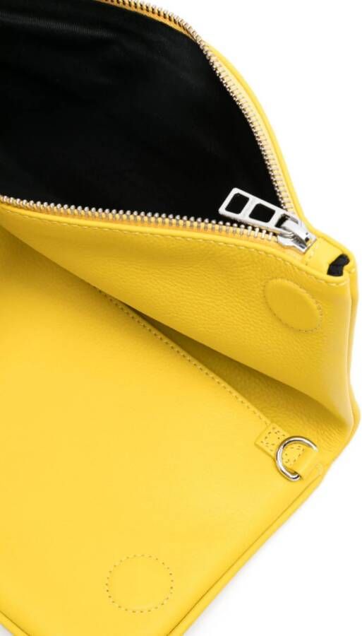 Zadig&Voltaire Rock leren crossbodytas Geel