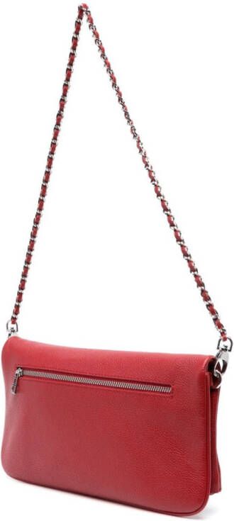 Zadig&Voltaire Rock leren crossbodytas Rood