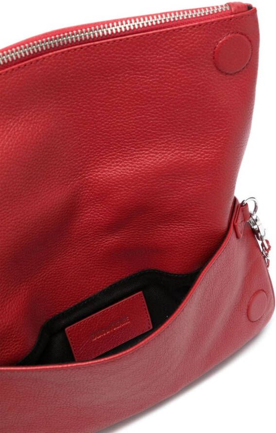 Zadig&Voltaire Rock leren crossbodytas Rood