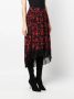 Zadig&Voltaire Rok met bladerprint Zwart - Thumbnail 3