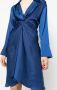 Zadig&Voltaire Midi-jurk met V-hals Blauw - Thumbnail 5