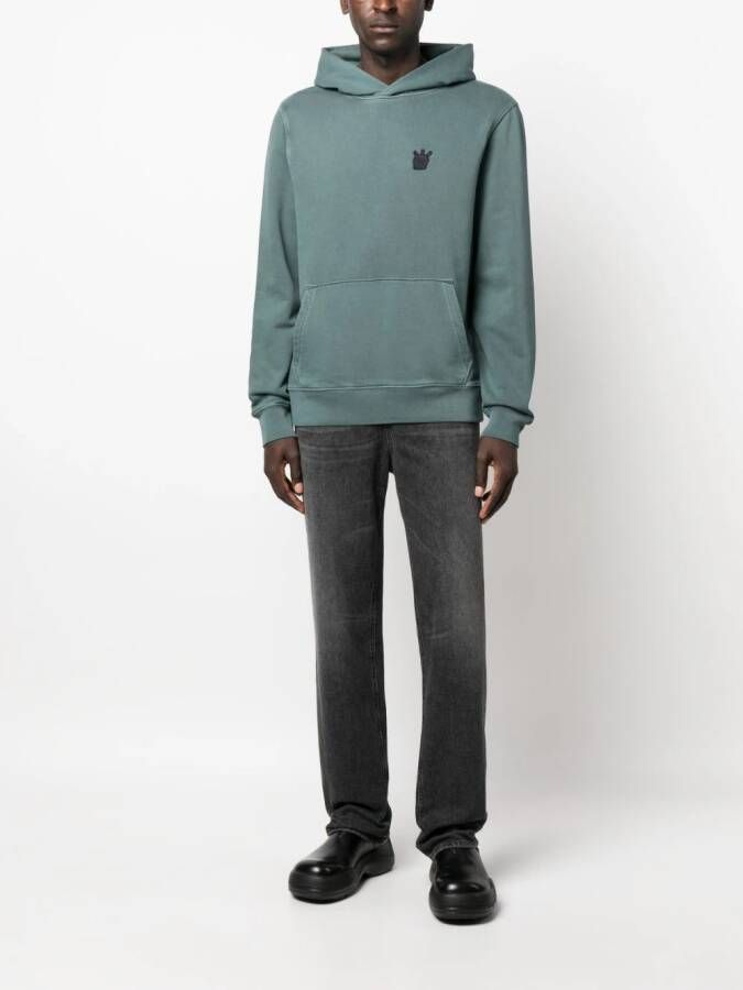 Zadig&Voltaire Katoenen hoodie Groen