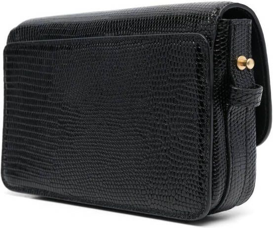 Zadig&Voltaire Schoudertas met logoplakkaat Zwart
