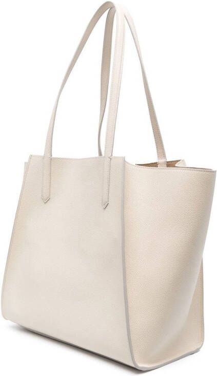 Zadig&Voltaire Shopper met logoplakkaat Wit