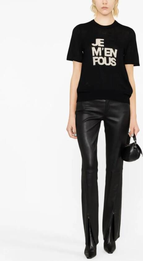 Zadig&Voltaire Kasjmier top Zwart