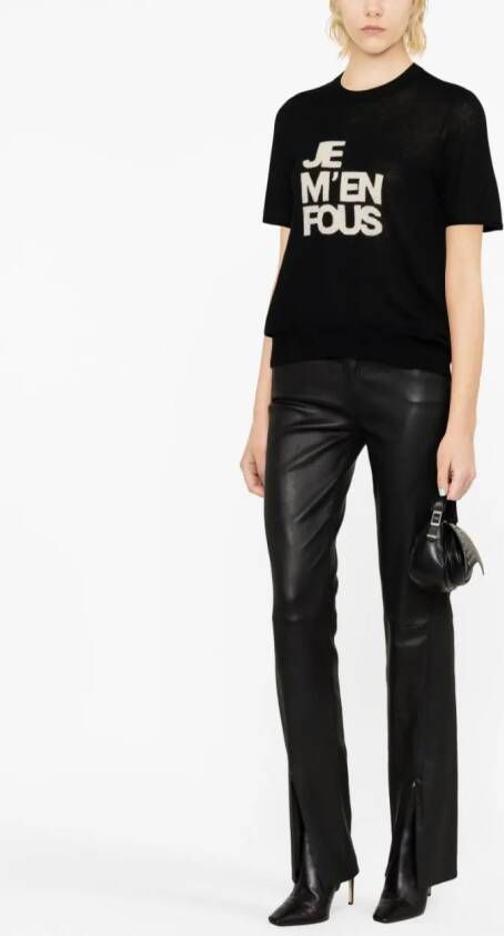 Zadig&Voltaire Kasjmier top Zwart