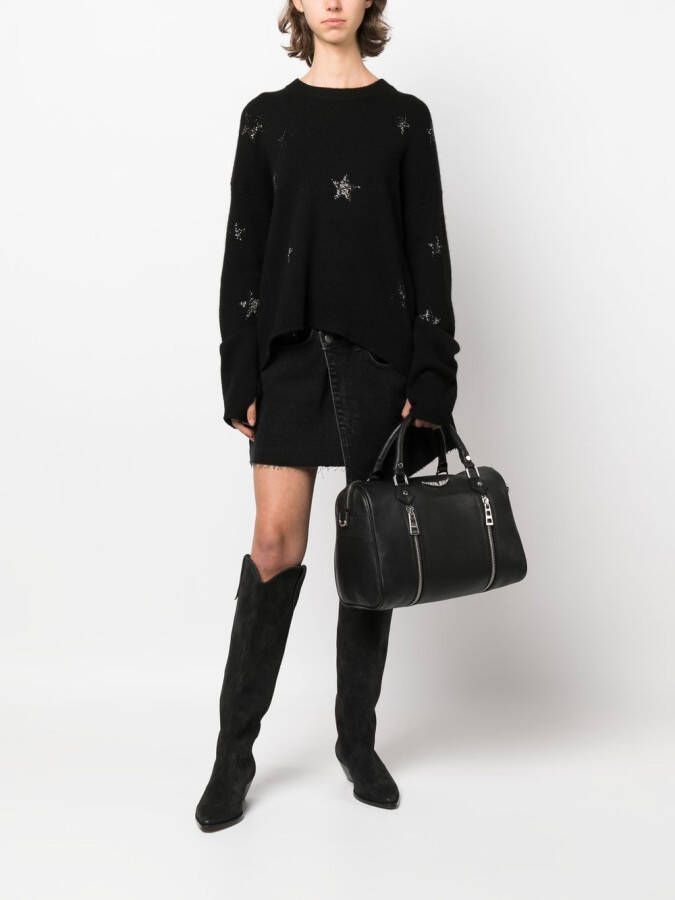 Zadig&Voltaire Sunny Swing Your Wings shopper Zwart