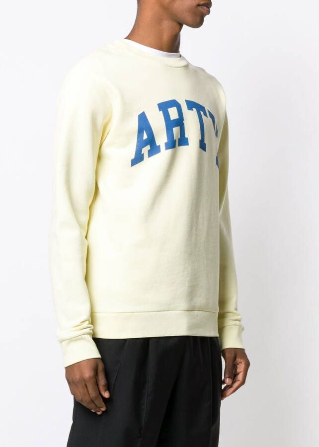 Zadig&Voltaire Sweater met 'Arty' print Geel