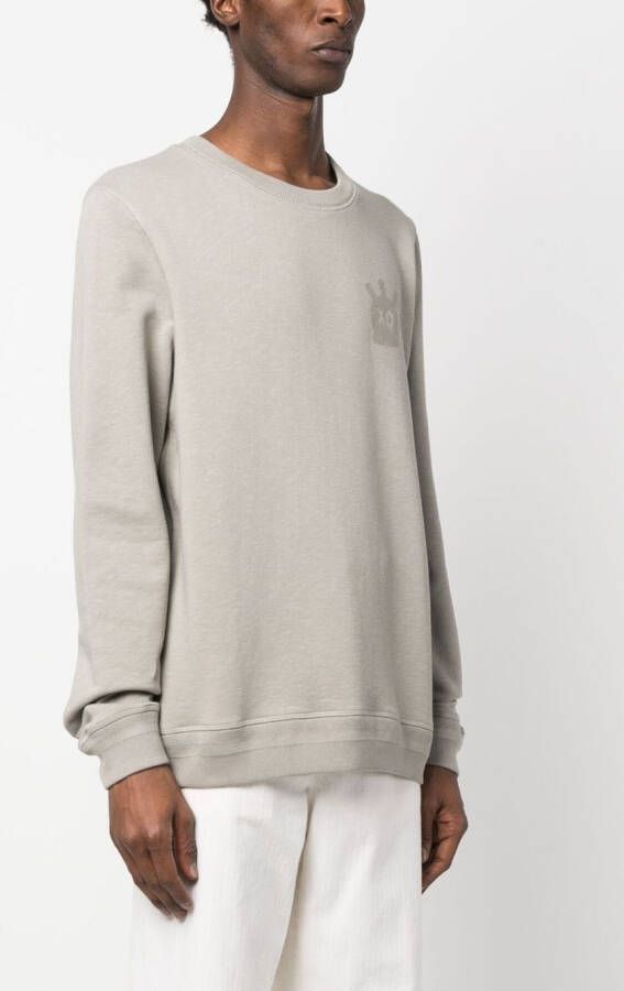 Zadig&Voltaire Sweater met doodskop Grijs