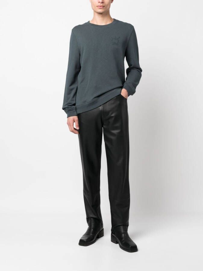 Zadig&Voltaire Sweater met doodskop Groen