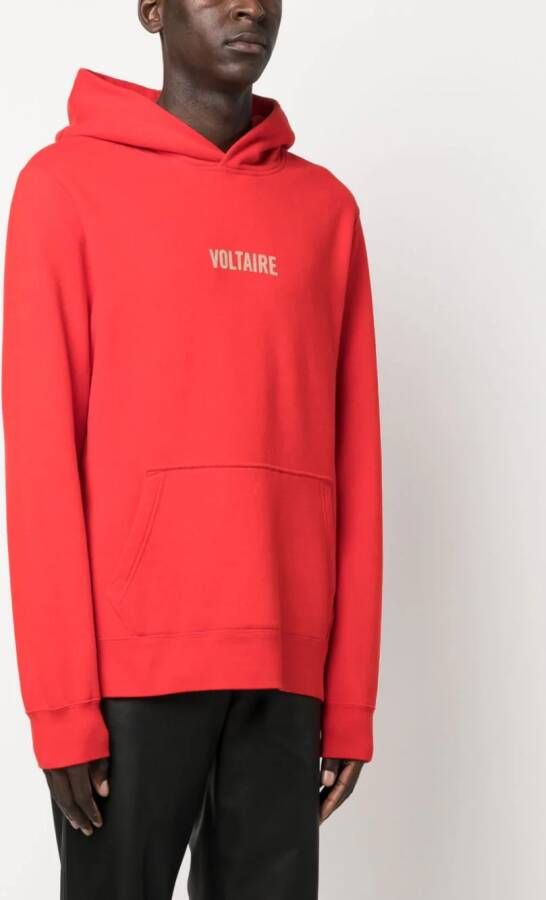 Zadig&Voltaire Sweater met logoprint Rood