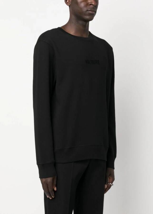 Zadig&Voltaire Sweater met logoprint Zwart