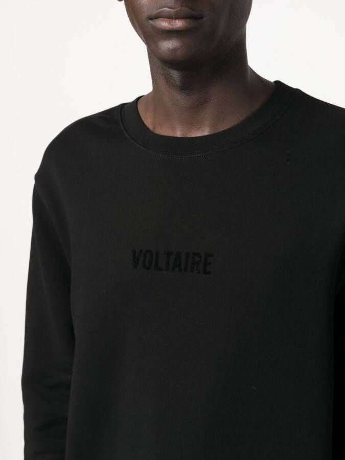 Zadig&Voltaire Sweater met logoprint Zwart