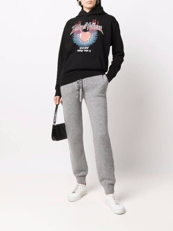 Zadig&Voltaire Sweater met print Zwart