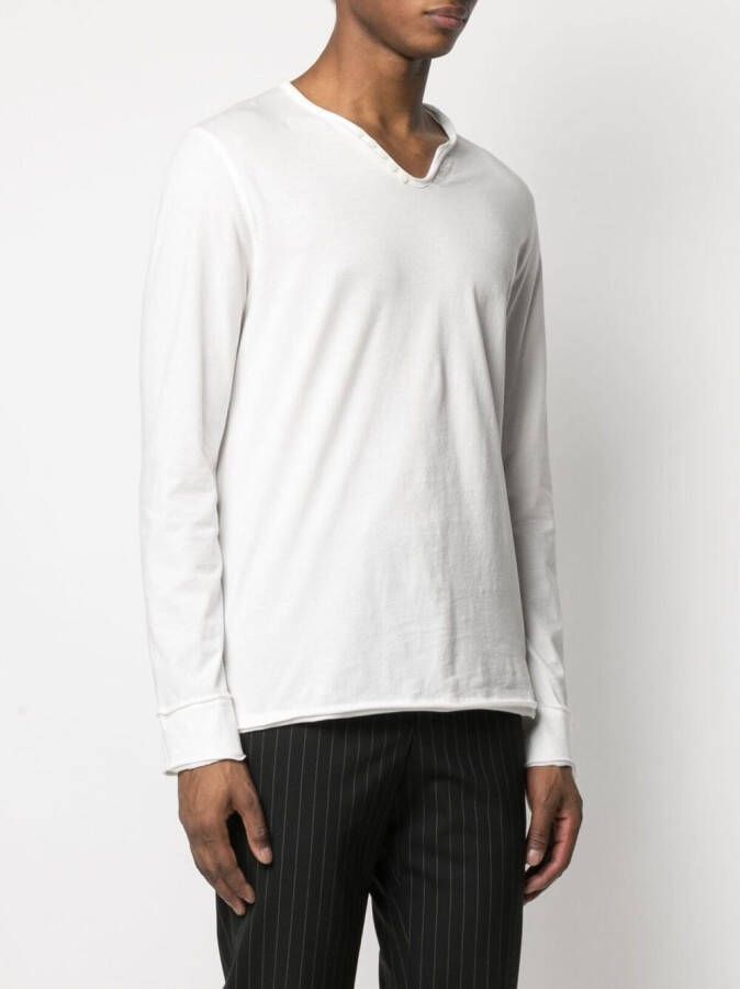 Zadig&Voltaire T-shirt met lange mouwen Wit