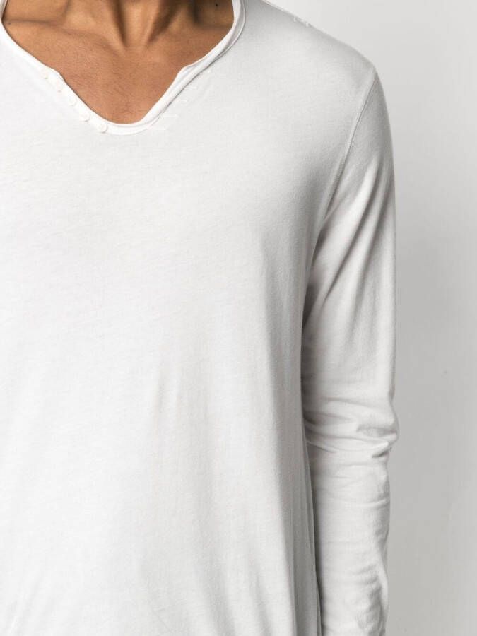 Zadig&Voltaire T-shirt met lange mouwen Wit