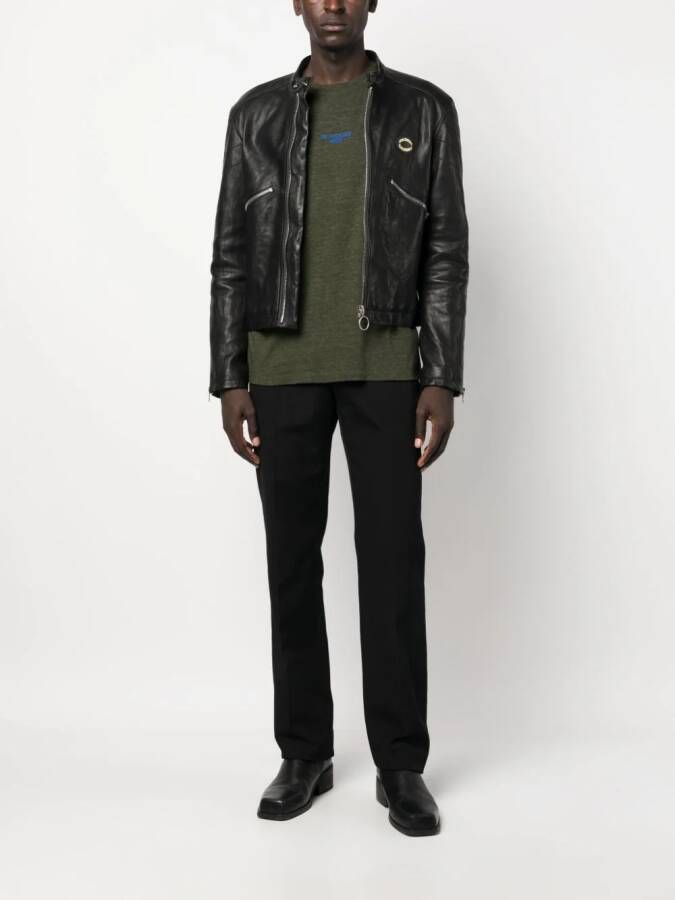 Zadig&Voltaire T-shirt met tekst Groen