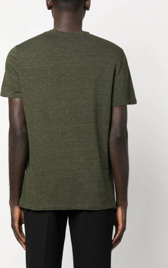 Zadig&Voltaire T-shirt met tekst Groen