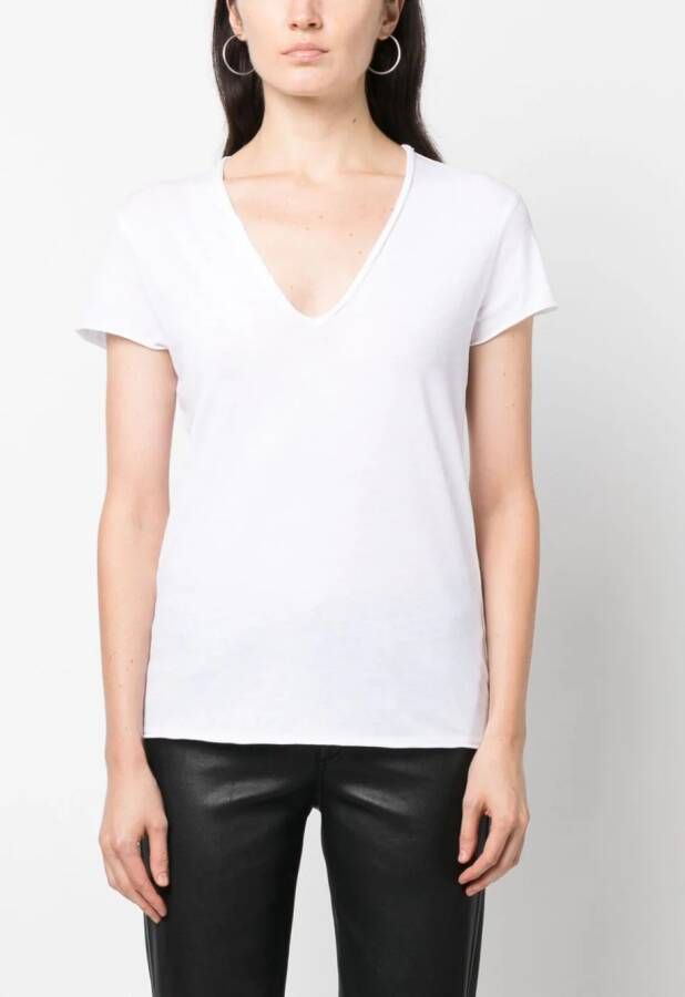 Zadig&Voltaire T-shirt van biologisch katoen Wit