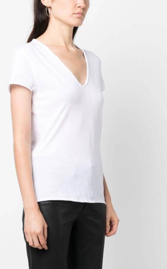 Zadig&Voltaire T-shirt van biologisch katoen Wit