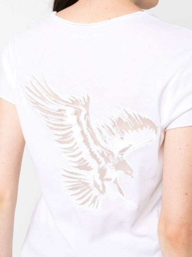 Zadig&Voltaire T-shirt van biologisch katoen Wit