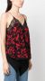 Zadig&Voltaire Tanktop met bladerprint Zwart - Thumbnail 3