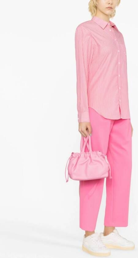 Zadig&Voltaire Blouse met verfraaid logo Roze
