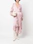 Zadig&Voltaire Blouse met V-hals Roze - Thumbnail 2