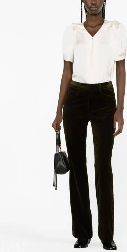 Zadig&Voltaire Top met pofmouwen Beige