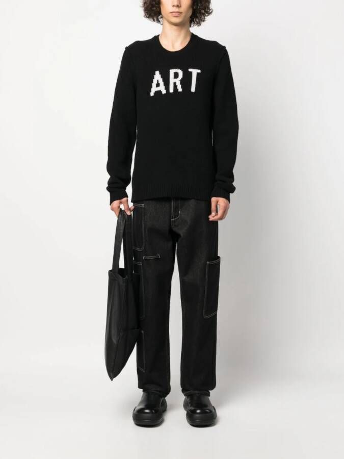 Zadig&Voltaire Trui met tekst Zwart