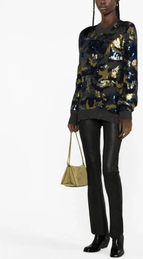 Zadig&Voltaire Trui verfraaid met pailletten Grijs