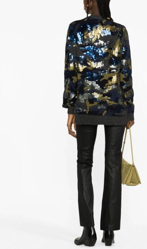 Zadig&Voltaire Trui verfraaid met pailletten Grijs