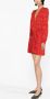 Zadig&Voltaire Mini-jurk met V-hals Rood - Thumbnail 3