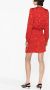 Zadig&Voltaire Mini-jurk met V-hals Rood - Thumbnail 4