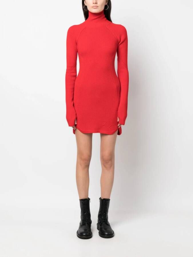 Zadig&Voltaire Wollen mini-jurk Rood