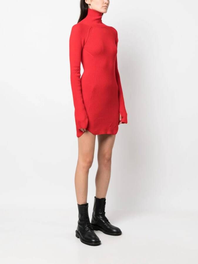 Zadig&Voltaire Wollen mini-jurk Rood