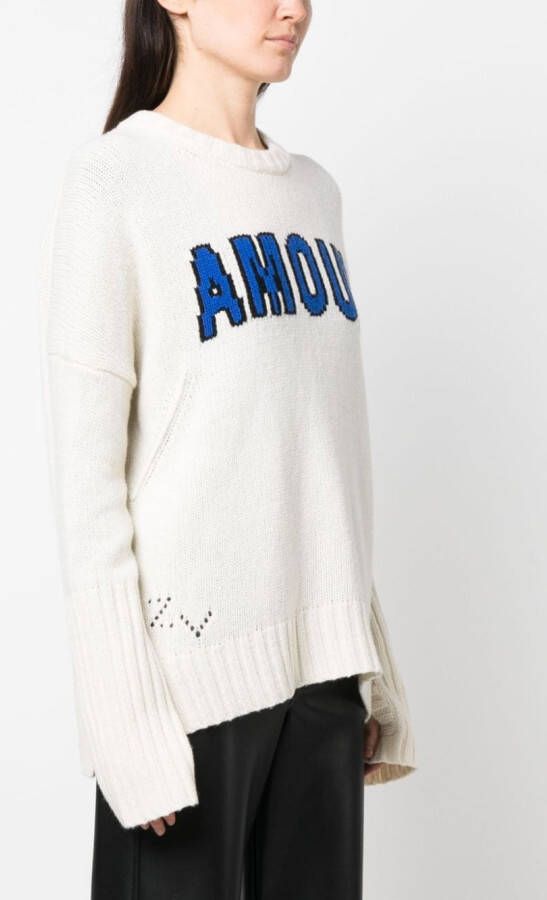 Zadig&Voltaire Wollen trui Wit