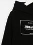 Zadig & Voltaire Kids Hoodie met logoprint Zwart - Thumbnail 3