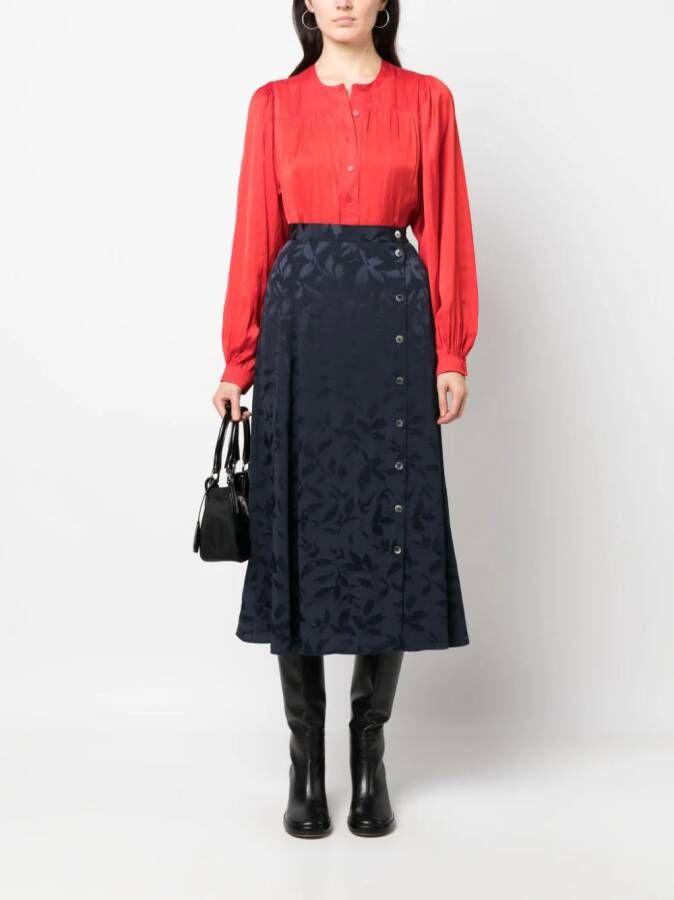 Zadig&Voltaire Zijden rok Blauw
