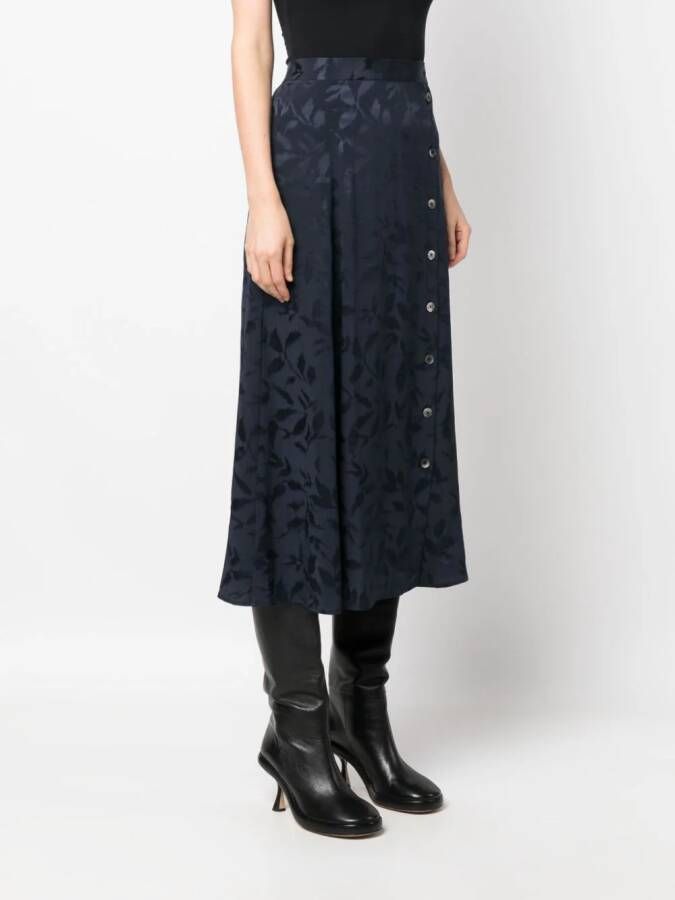 Zadig&Voltaire Zijden rok Blauw