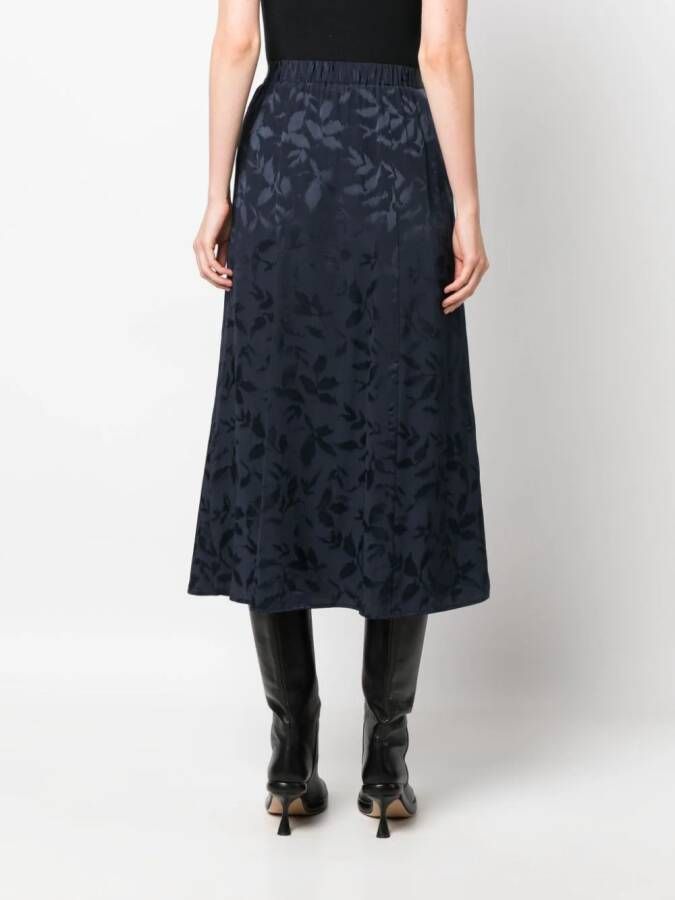 Zadig&Voltaire Zijden rok Blauw