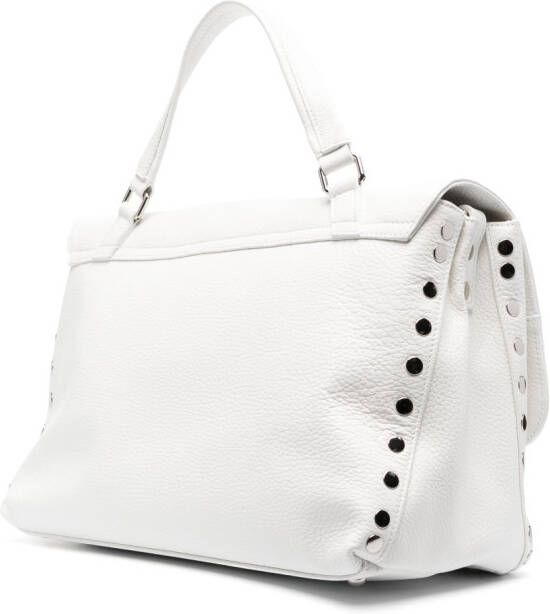 Zanellato Postina grote shopper Wit