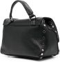 Zanellato Leren shopper Zwart - Thumbnail 3