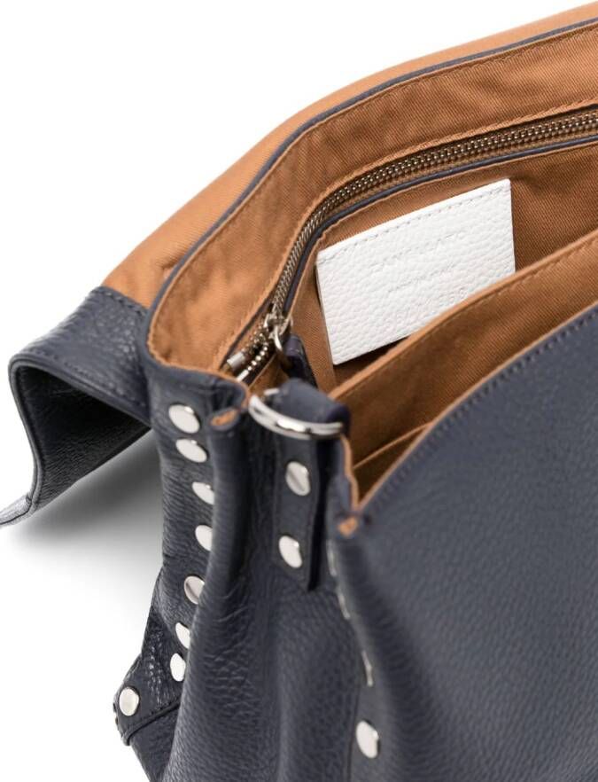 Zanellato Postina kleine shopper Blauw